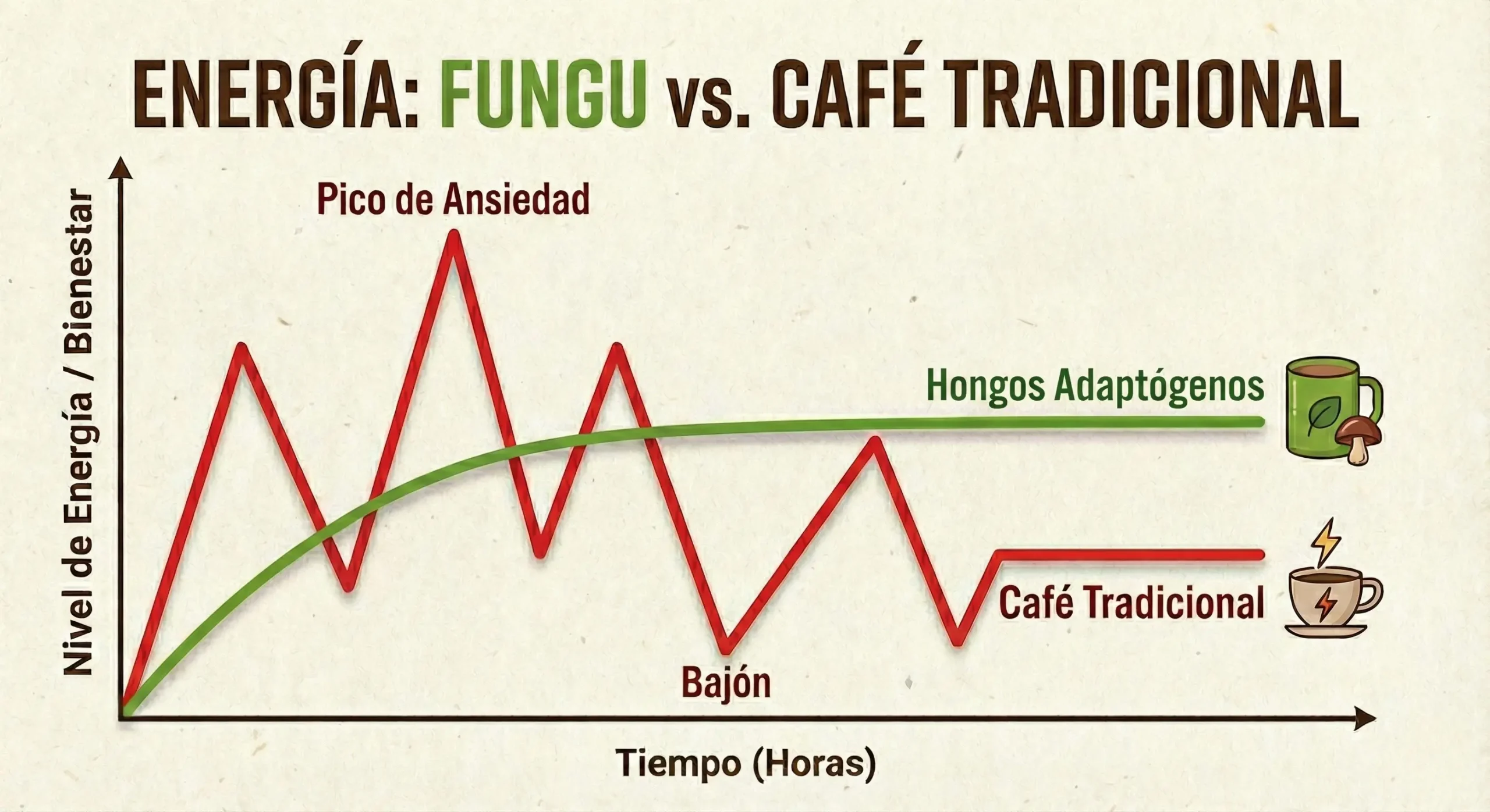 beneficios hongos adaptógenos